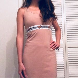 Moschino mini cotton dress